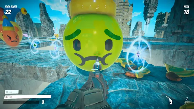 Emoji Battlefield - Sky Massacre screenshot 1