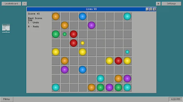 Lines 98 Classic screenshot 0
