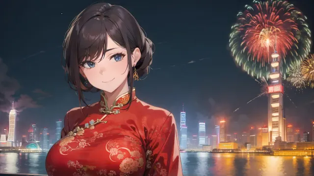 Anime Girls: Shanghai Romance screenshot 0