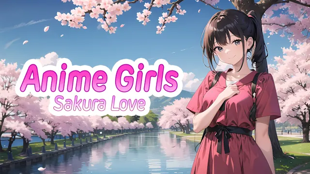 Anime Girls: Sakura Love