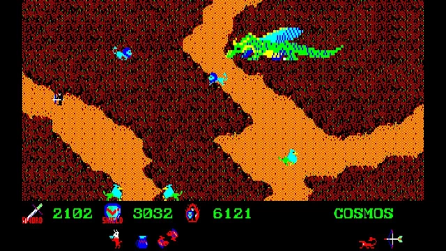 EGGCONSOLE Courageous Perseus PC-8801 screenshot 1