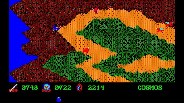 EGGCONSOLE Courageous Perseus PC-8801 screenshot 4