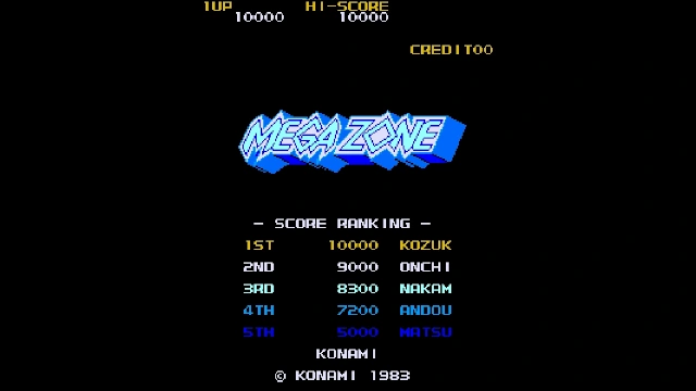 Arcade Archives MEGA ZONE screenshot 0