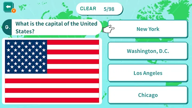 Capital City Brain Training Quiz! screenshot 1