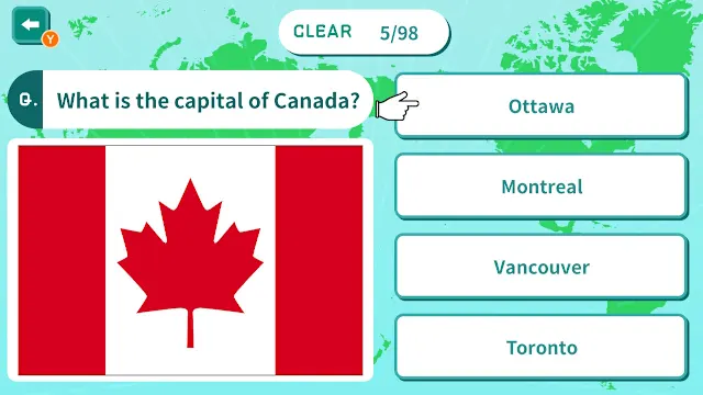 Capital City Brain Training Quiz! screenshot 2