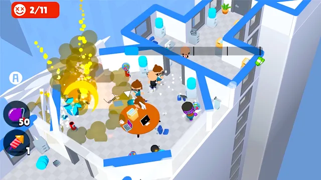 Office Brawl - Room Smash screenshot 1