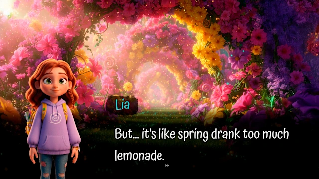 Lia and the Train of the Seasons screenshot 0