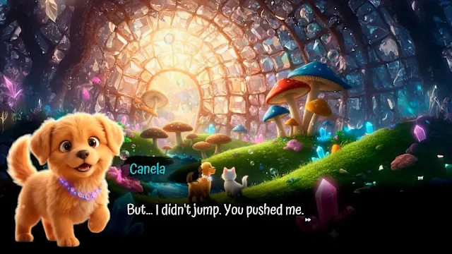 Luna & Canela: The Secret Crystal Garden screenshot 0