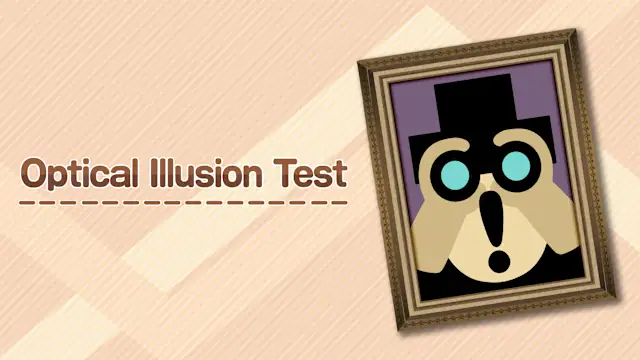 Optical Illusion Test