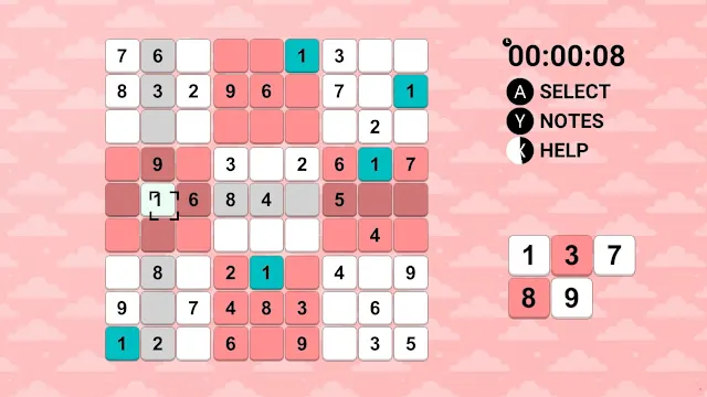 Sudoku screenshot 2