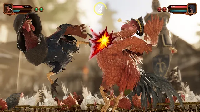Rooster Wars Arena - MFC Combat Battle screenshot 2