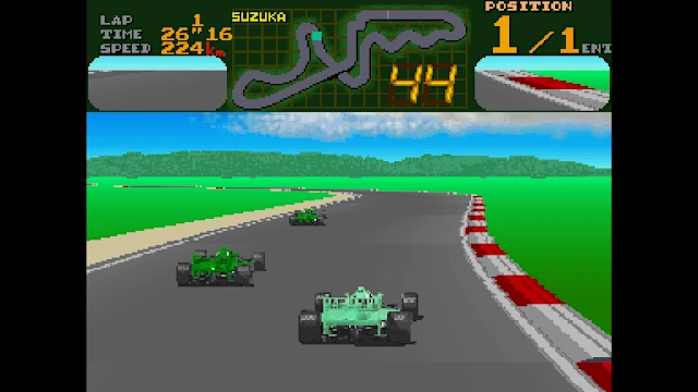 Arcade Archives FINAL LAP screenshot 3