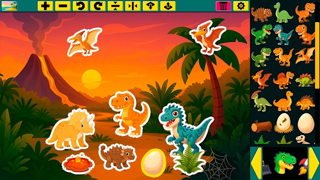 Super Sticker Studio - Creative Sticker Book Game for Kids screenshot 3