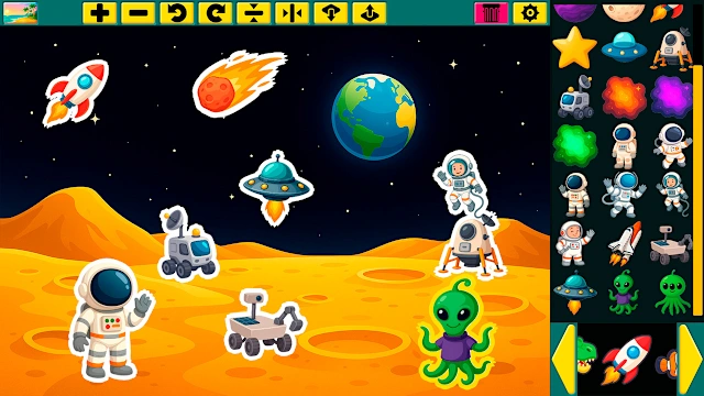 Super Sticker Studio - Creative Sticker Book Game for Kids screenshot 5