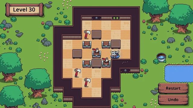 Slide Viking: Treasure's Path screenshot 3