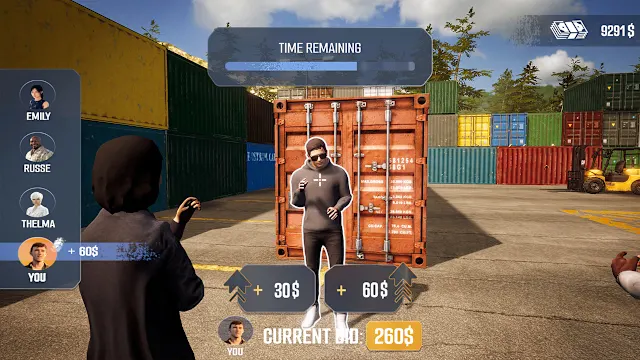 Storage Hunter Bid War Simulator screenshot 0