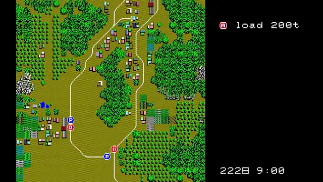 EGGCONSOLE TAKE THE A-TRAIN PC-8801 screenshot 2