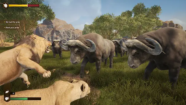Lion Simulator RPG: Animal Battle Survival screenshot 3
