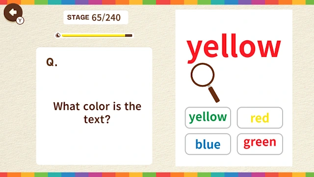 Color Mismatch Brain Quiz screenshot 2