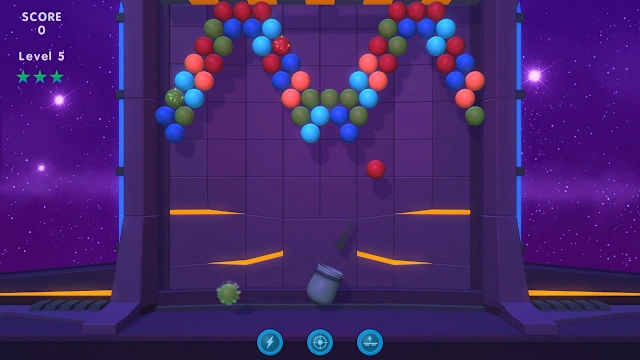 Space Bubble Shooter screenshot 1