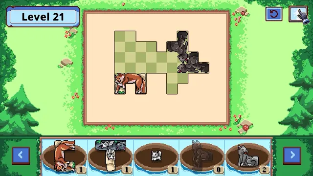 Claim the forest: Shape of Wolves screenshot 1