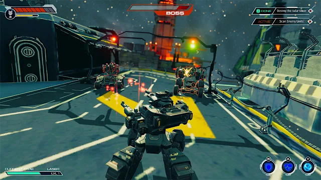 Mech Robot: Battle Shooter Warrior screenshot 4