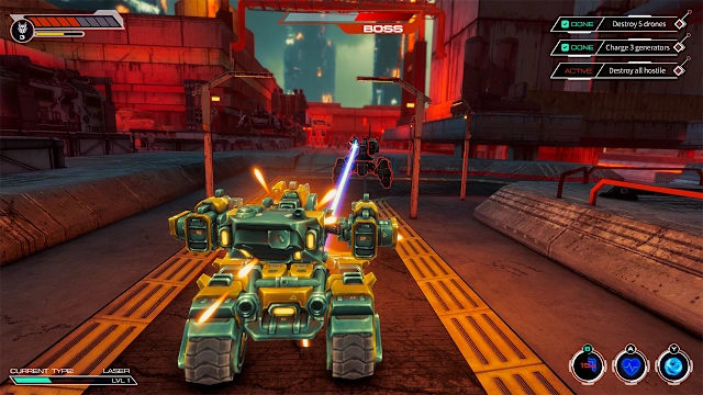 Mech Robot: Battle Shooter Warrior screenshot 1