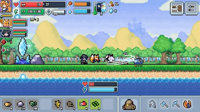 Ultra Pixel Survive 2 screenshot 5