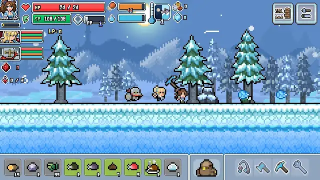 Ultra Pixel Survive 2 screenshot 3