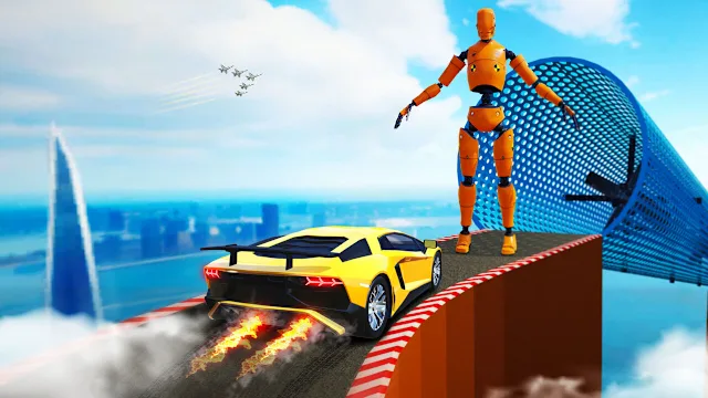 Hyper Cars Ramp Crash screenshot 5