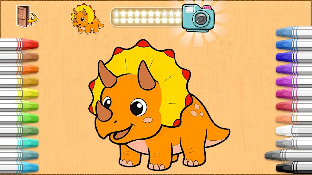 CRAYON LITTLE DINO screenshot 0
