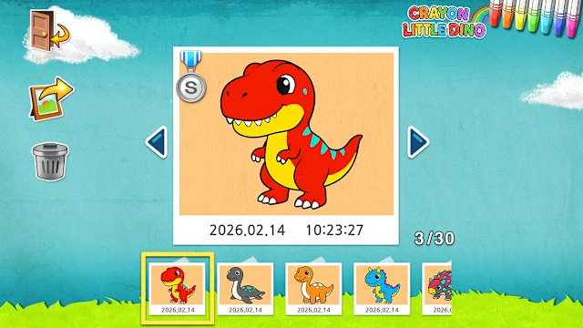 CRAYON LITTLE DINO screenshot 4