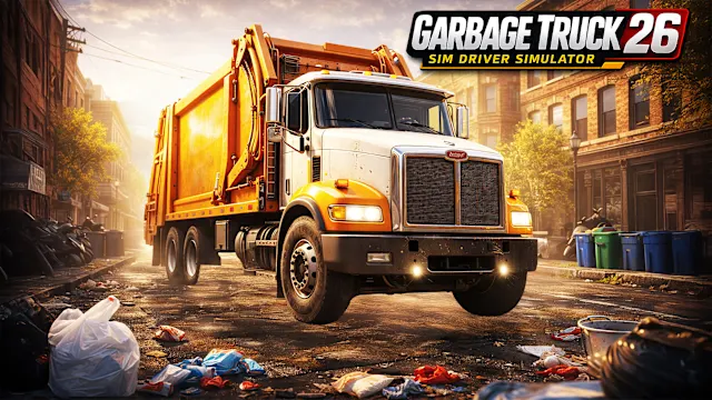 Garbage Truck Sim Driver Simulator 26
