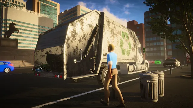 Garbage Truck Sim Driver Simulator 26 screenshot 3