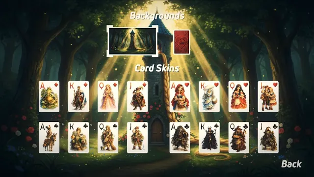 Solitaire Legends - Fables and Fairytales screenshot 1