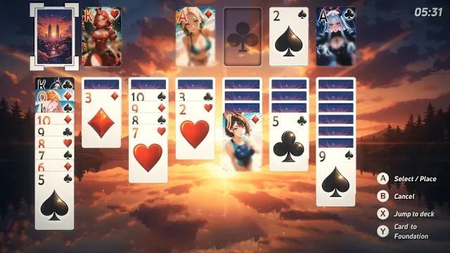 Solitaire Legends – Sakura Dreams screenshot 1