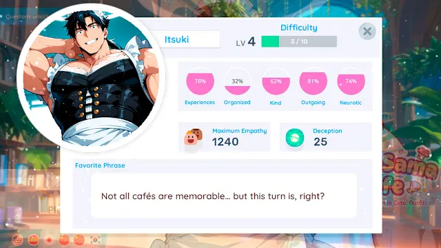 Maid-Sama Cafe: Anime Boys Services in Cute Outfits screenshot 3