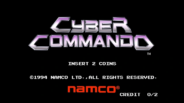 Arcade Archives CYBER COMMANDO screenshot 0