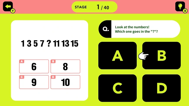 Logic Training IQ Quiz for Kids screenshot 0