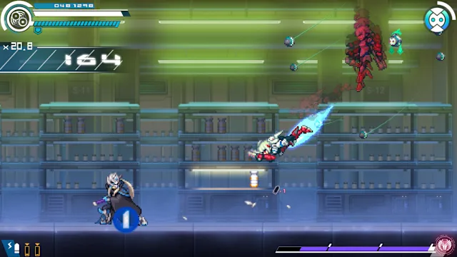Gunvolt Chronicles: Luminous Avenger iX 1+2 Dual Collection screenshot 1