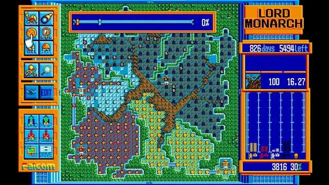 EGGCONSOLE Advanced LORD MONARCH PC-9801 screenshot 2