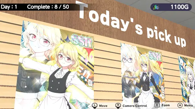 MAID CARD GACHA : COLLECT, DISPLAY, COMPLETE screenshot 1