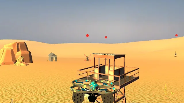 Drone Simulator SMASH ZOMBIES screenshot 2