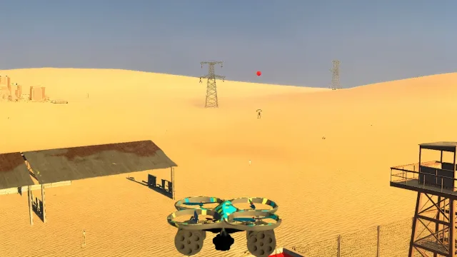Drone Simulator SMASH ZOMBIES screenshot 0