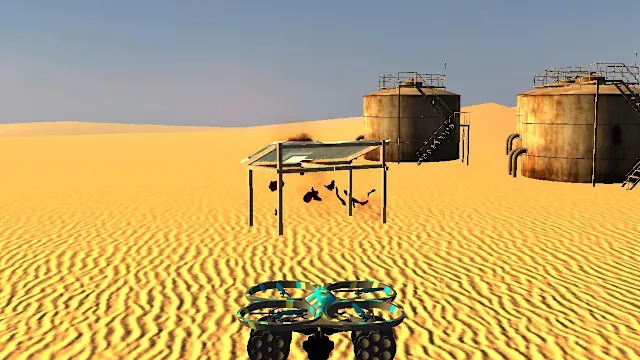 Drone Simulator SMASH ZOMBIES screenshot 4