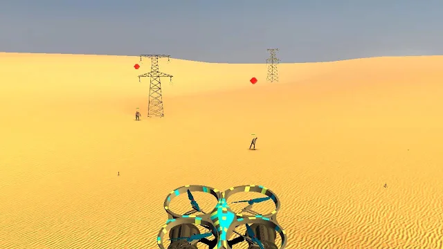 Drone Simulator SMASH ZOMBIES screenshot 3