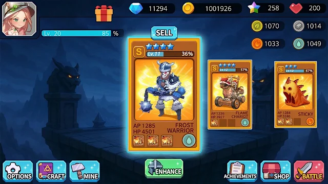 Tap Monster Duel screenshot 0