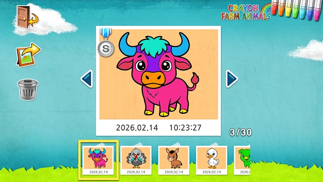 CRAYON FARM ANIMALS screenshot 4