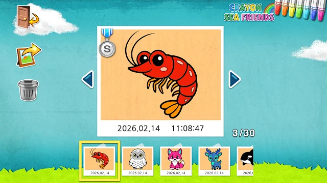 CRAYON SEA FRIENDS screenshot 4