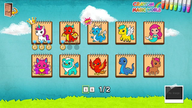 CRAYON MAGIC WORLD screenshot 1